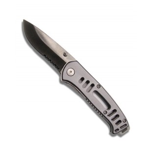 Stainless steel folding knife